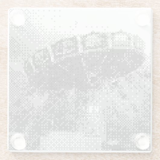 pixelvormige onderzetter van de schommelingsrit (Achterkant)