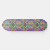 Pixelvormige patronen voorbij de kleuren van de re persoonlijk skateboard (Horizontaal)