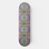Pixelvormige patronen voorbij de kleuren van de re persoonlijk skateboard (Voorkant)