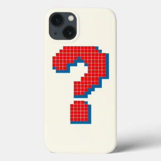 Pixelvormige vraagteken - Retro Gaming Art Case-Mate iPhone Case