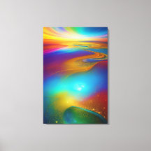 Pixerstick Sticker Abstracte Wall Art Jewel Rainbo