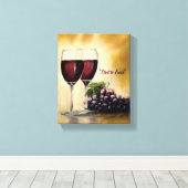 Pixerstick Sticker - "Begin om te eindigen" Canvas Afdruk (Insitu (Houten vloer))