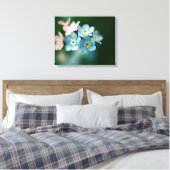 Pixerstick Sticker "De schreeuw" Canvas Afdruk (Insitu (Slaapkamer))
