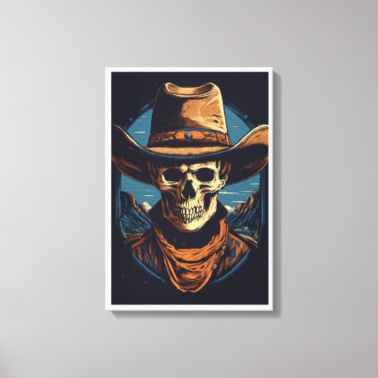 Pixerstick Sticker Kunst – Modern huis & Kantoor D Canvas Afdruk (Voorkant)