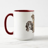 Pixerstick Sticker : Liefde van huisdieren Mok (Links)