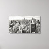 Pixerstick Sticker - New York City Skyline Canvas Afdruk (Voorkant)