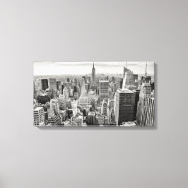 Pixerstick Sticker - New York City Skyline Canvas Afdruk