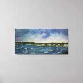Pixerstick Sticker Northport Harbour N.Y Canvas Afdruk (Voorkant)