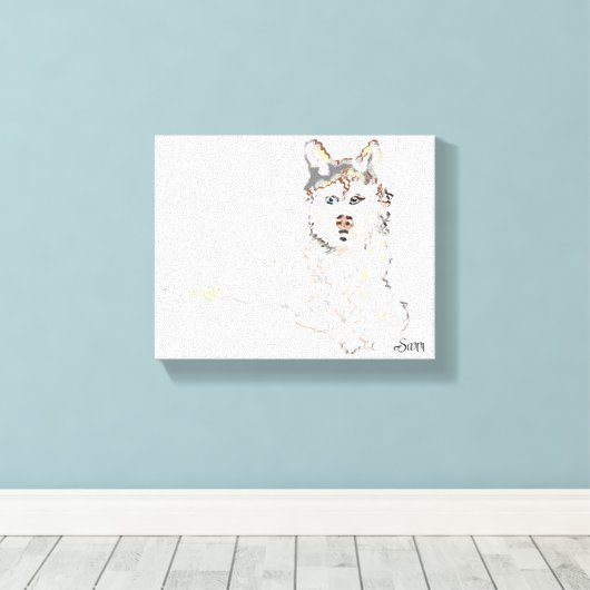 Pixerstick Sticker : Protector Canvas Afdruk (Insitu (Houten vloer))