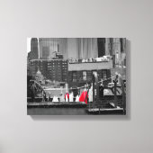 Pixerstick Sticker: waslijn Canvas Afdruk (Voorkant)