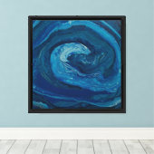 Pixerstick Sticker - Whirlpool Canvas Afdruk (Insitu (Houten vloer))