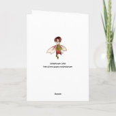 Pixidreams Fae - Wenskaart Kaart (Achterkant)