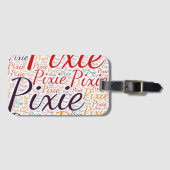 Pixie Bagagelabel (Voorkant (horizontaal))
