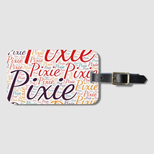 Pixie Bagagelabel (Voorkant (horizontaal))