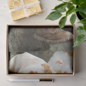 Pixie Beige Pet Mirror op het rechter weefselpapie Tissuepapier (Geschenk)