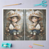 Pixie Beige Pet Weefselpapier Tissuepapier (Craft)