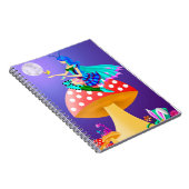 Pixie bij Mushroom Wonderland Notitieboek (Rechterzijde)