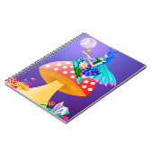 Pixie bij Mushroom Wonderland Notitieboek (Linkerzijde)