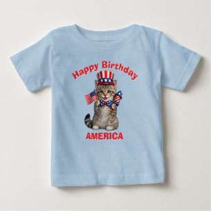Pixie-Bob Kitten (1s) Patriottisch Kinder T-Shirt