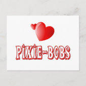 Pixie-Bob Love Briefkaart (Voorkant)