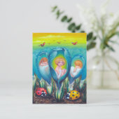 Pixie Boerderij Briefkaart (Staand voorkant)