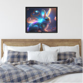 Pixie Bunny Canvas Afdruk (Insitu (Slaapkamer))