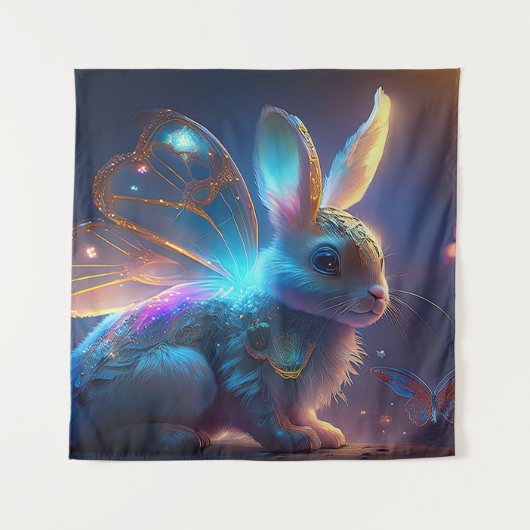 Pixie Bunny Wandkleed (Voorkant)