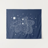 Pixie Cat - Fairy Wings Kat EP Wandkleed (Voorkant (horizontaal))