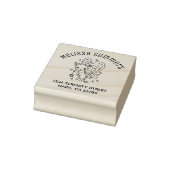 Pixie Cat Fairy Wings Kitten Arch Address Rubberstempel (Stempel)