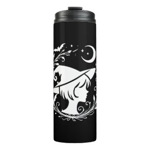 Pixie Cut Heks Wicca Magie Heksen Halloween Thermosbeker