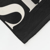 Pixie cut lipstick and sneakers short hair style  fleece deken (Hoek)