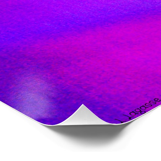 Pixie danst in roze perfect poster (Hoek)