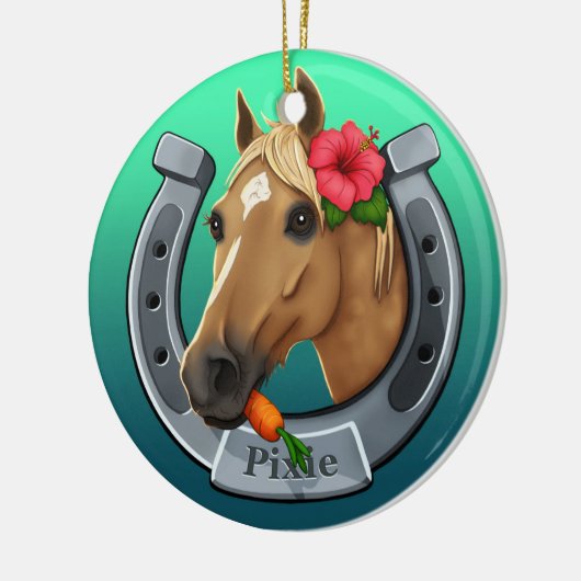 Pixie de merrie keramisch ornament (Links)