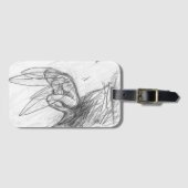 Pixie Dust in de wind Bagagelabel (Voorkant (horizontaal))