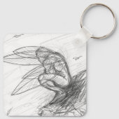 Pixie Dust in de Wind Sleutelhanger (Achterkant)