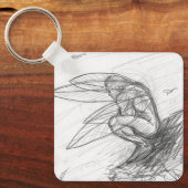 Pixie Dust in the Wind Sleutelhanger (Voorkant)