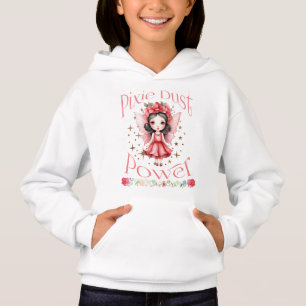 Pixie Dust Power witte Hoodie