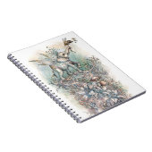 Pixie Elephant & Honeybee beroemd gemaakt door Pau Notitieboek (Rechterzijde)