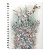 Pixie Elephant & Honeybee beroemd gemaakt door Pau Notitieboek (Voorkant)