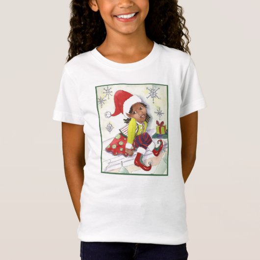 Pixie Elf Girl-shirt T-shirt (Voorkant)