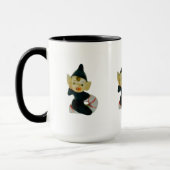 Pixie Elf Kerstmis Koffie Mok (Links)