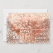 Pixie Elfenvleugels Glitter Mason Pot Uitnodiginge Kaart (Achterkant)