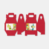 Pixie Elves Holly en Belle voor Kerstmis Bedankdoosjes (Uitgevouwen)