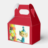 Pixie Elves Holly en Belle voor Kerstmis Bedankdoosjes (Voorkant Zijde)