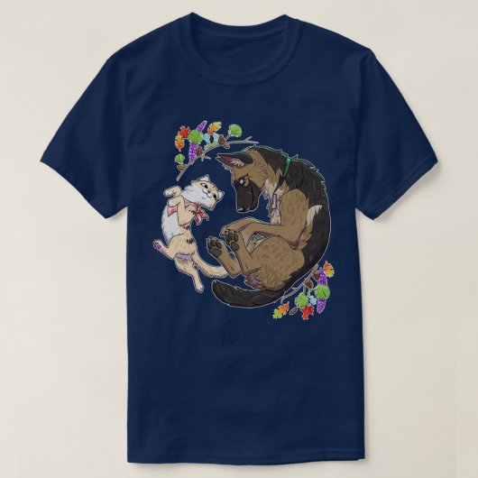 Pixie en Brutus Natural Flow T-shirt (Design voorkant)