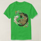 Pixie en Brutus Natural Flow T-shirt (Design voorkant)