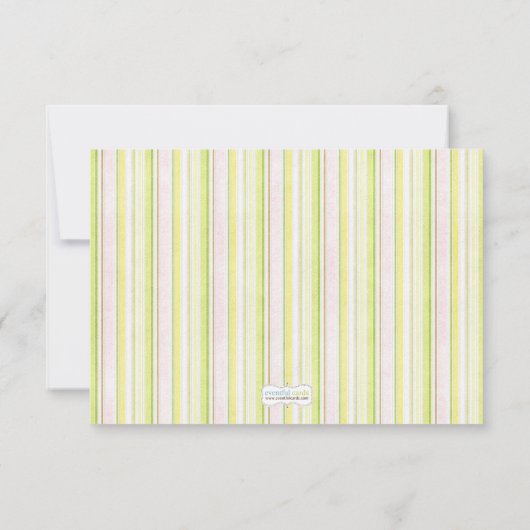 Pixie Fairy Birthday Party Hartelijk dank Bedankkaart (Achterkant)