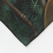 Pixie Girl Writing Fleece Deken (Hoek)