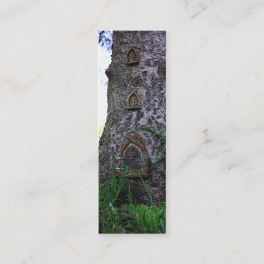 Pixie House Bladwijzer Mini Visitekaartje (Voorkant)