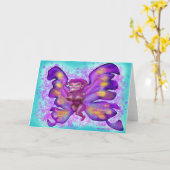 Pixie-Kaart Kaart (Gele Bloem)